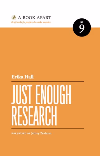 Just Enough Research（原著）表紙